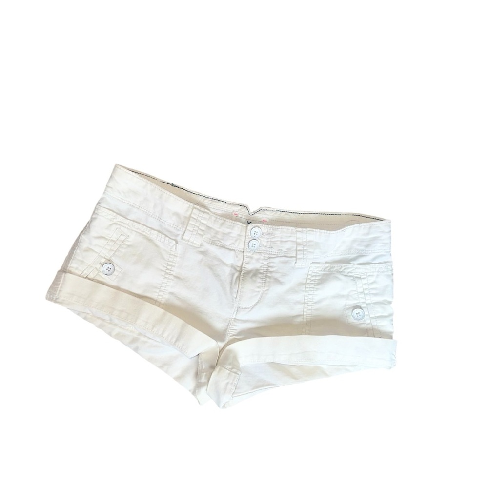 Vintage Y2K American Eagle Micro Mini Twill LOW RISE Cargo Shorts!